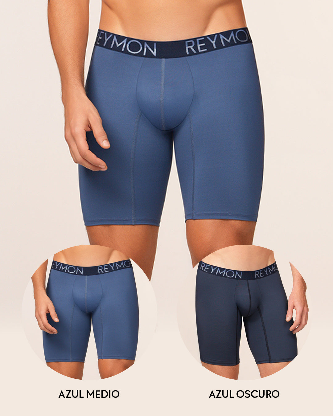 BOXER HOMBRE REYMON REF 3189 X2 color DUO 3