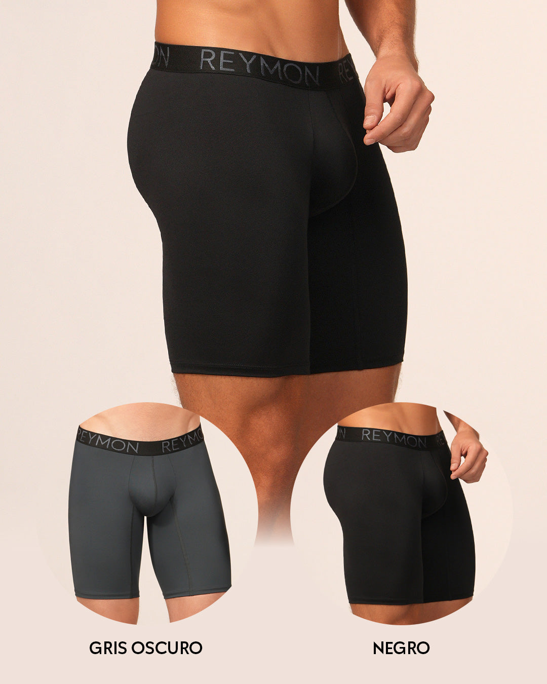 BOXER HOMBRE REYMON REF 3189 X2 color DUO 4