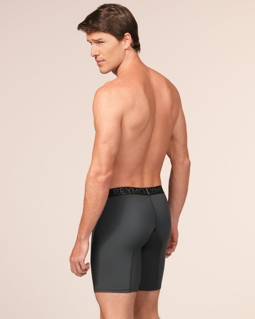 BÓXER HOMBRE BÁSICO LARGO MICROFIBRA POLIÉSTER UNICOLOR