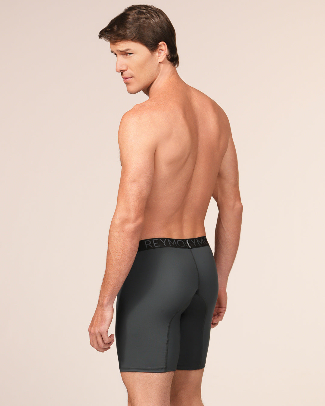 BÓXER HOMBRE BÁSICO LARGO MICROFIBRA POLIÉSTER UNICOLOR