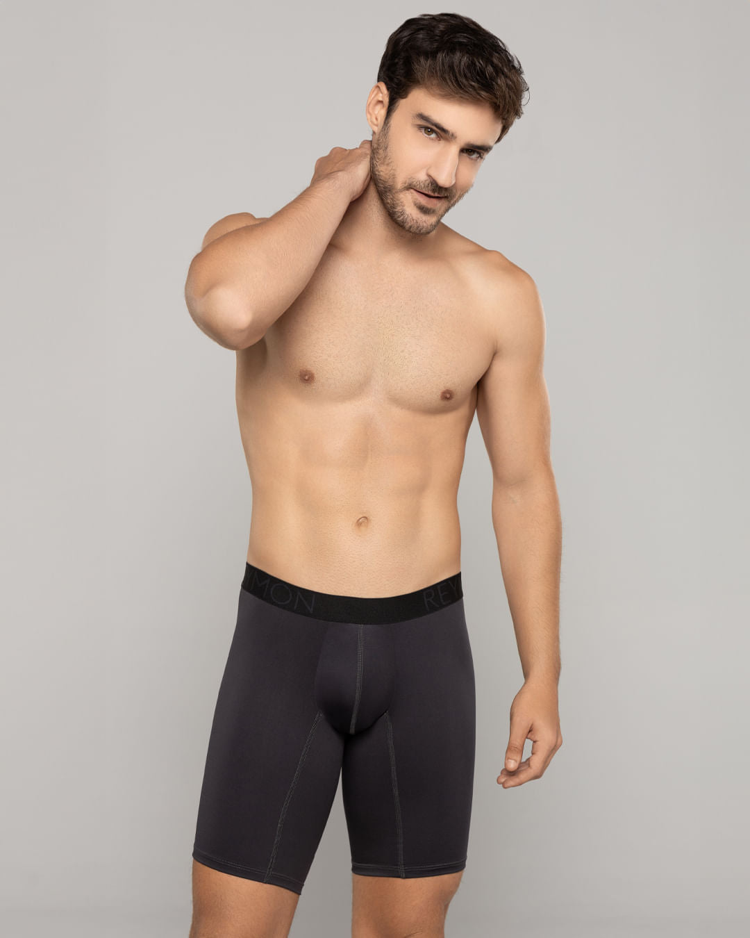 BOXER HOMBRE REYMON REF 3189 color GRIS OSCURO