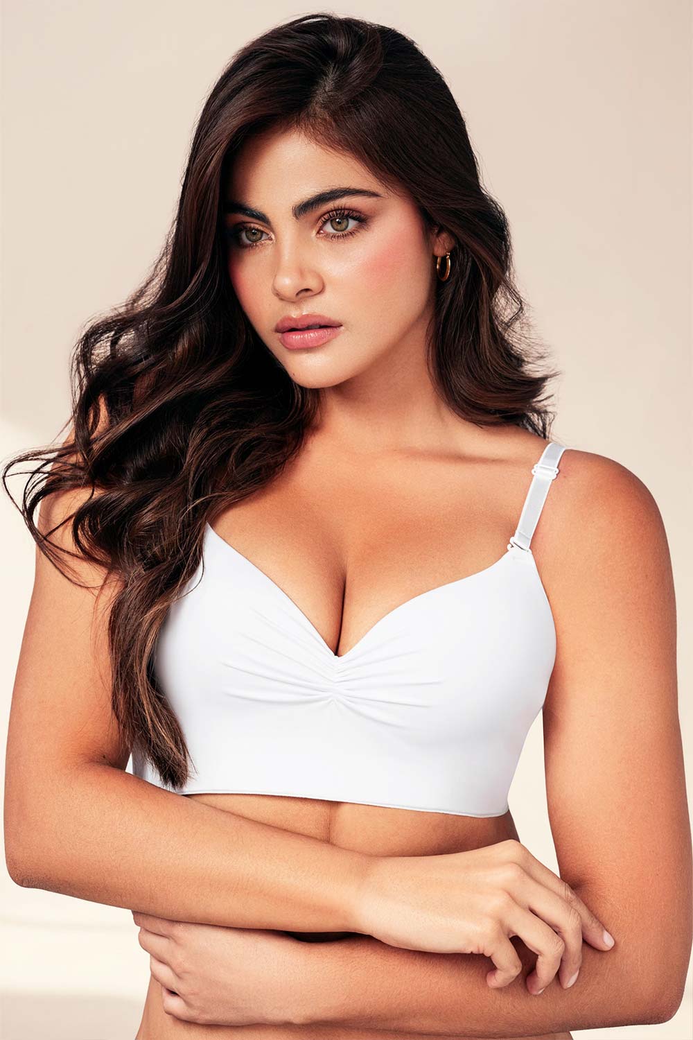 BRASIER MUJER CAROL REF 10214 color BLANCO