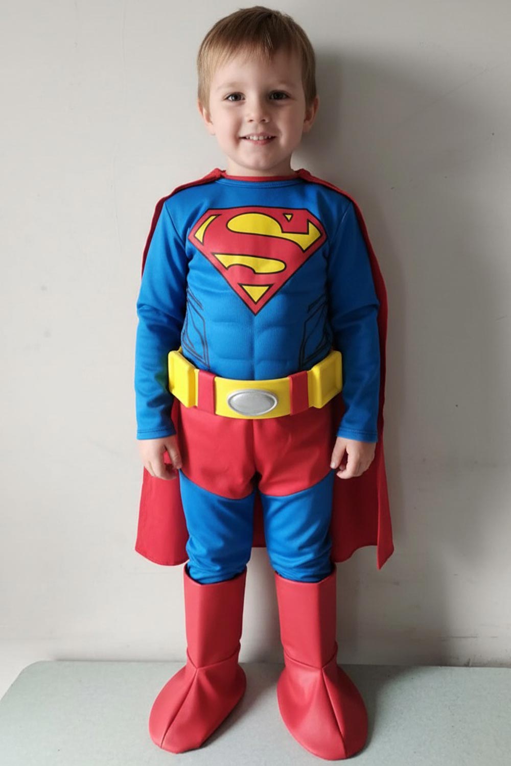 DISFRAZ NIÑO HEROE VOLADOR