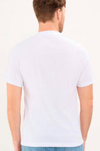CAMISETA HOMBRE ACANALADA CUELLO REDONDO