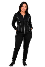 SUDADERA MUJER ROSSY SPORT REF 1400012 color NEGRO