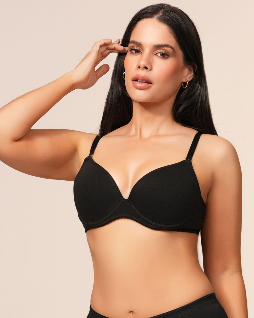 BRASIER MUJER REYMON REF 403 color NEGRO