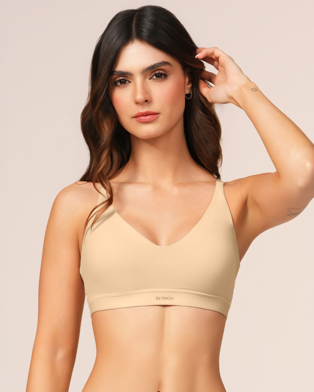 TOP MUJER REYMON REF 450 color PIEL