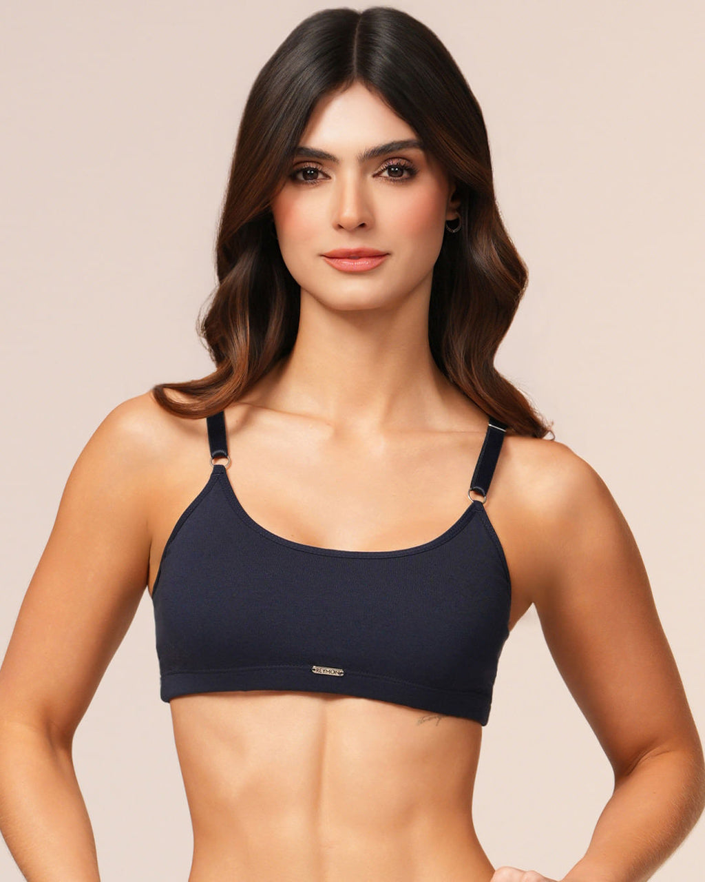TOP MUJER REYMON REF 454 color AZUL OSCURO