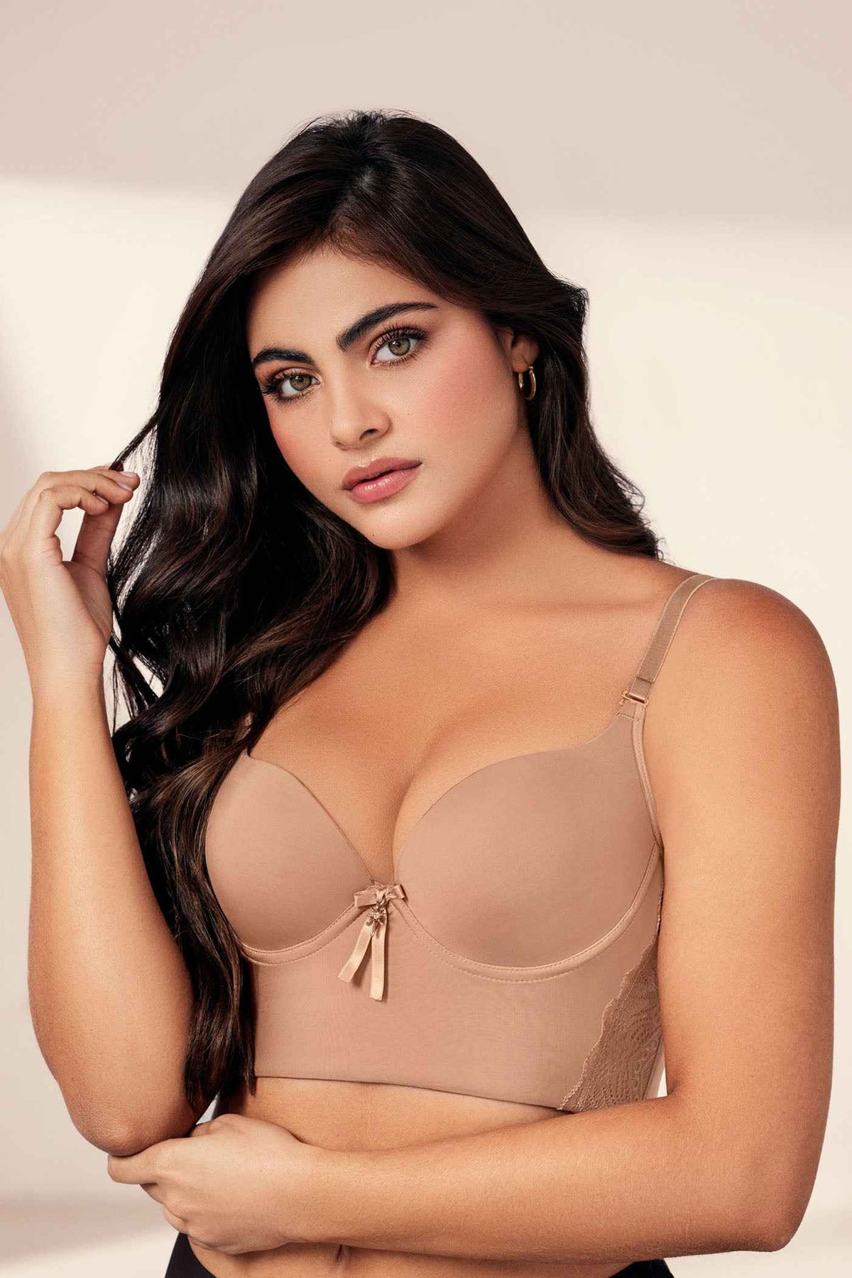 BRASIER MUJER TIRO LARGO LICRADO