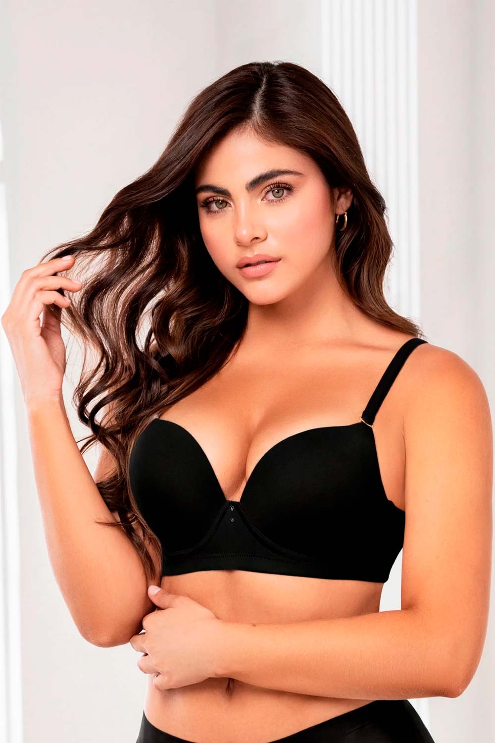 BRASIER MUJER CAROL REF 881-2 color NEGRO