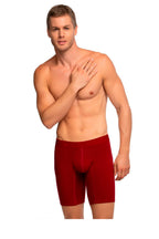 BÓXER HOMBRE LARGO UNICOLOR ALGODÓN