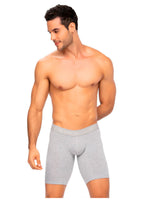 BÓXER HOMBRE LARGO UNICOLOR ALGODÓN