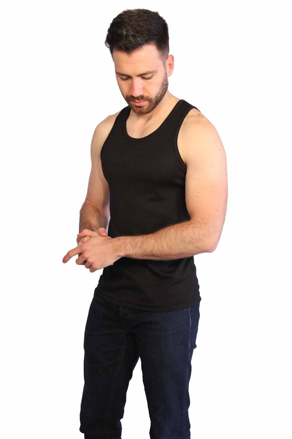 ESQUELETO HOMBRE TEXCOL REF RIB color NEGRO