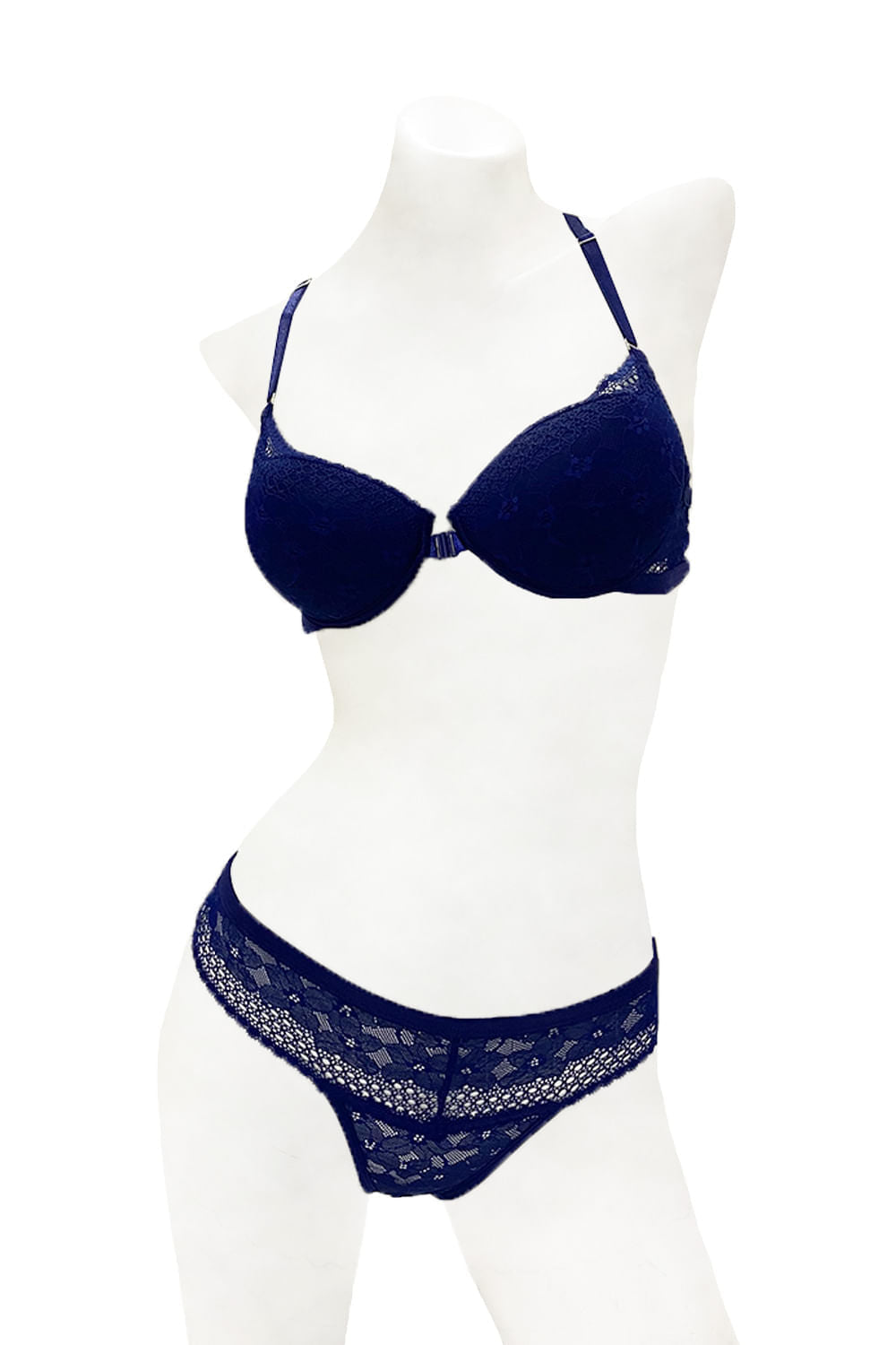 CONJUNTO MUJER GLORIETTE REF 590 color AZUL OSCURO