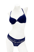 CONJUNTO MUJER GLORIETTE REF 590 color AZUL OSCURO