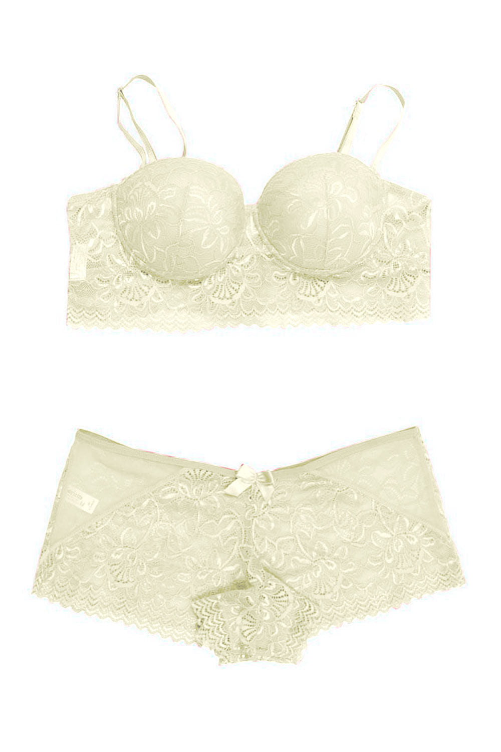 CONJUNTO MUJER GLORIETTE REF 594 color MARFIL