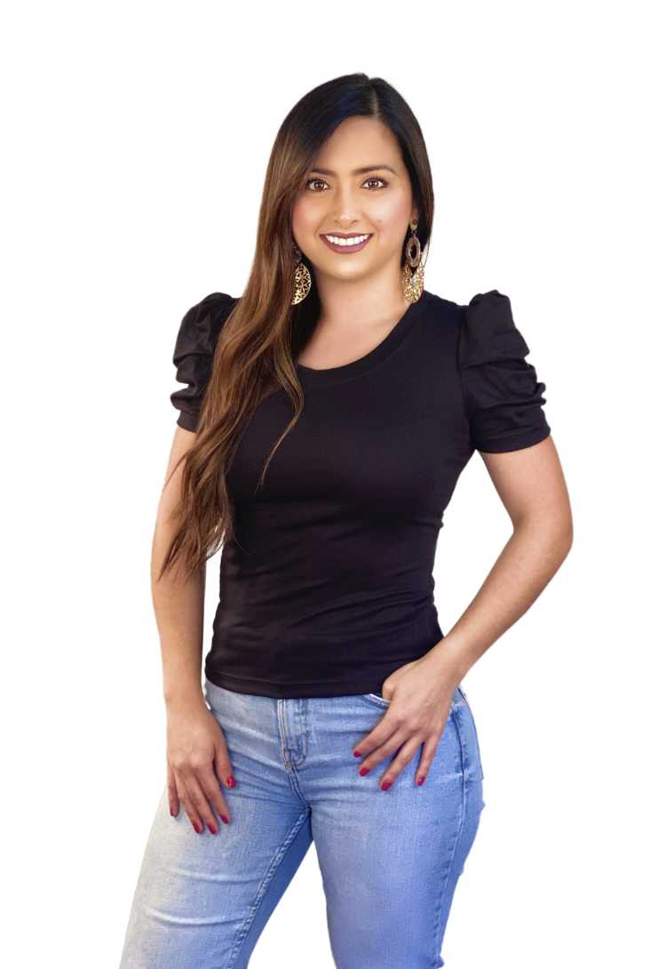 BLUSA MUJER IRREAL REF 2408 color NEGRO
