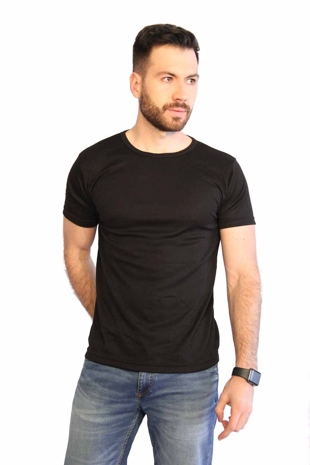 CAMISETA HOMBRE TEXCOL REF COLOR CLLO RE color NEGRO