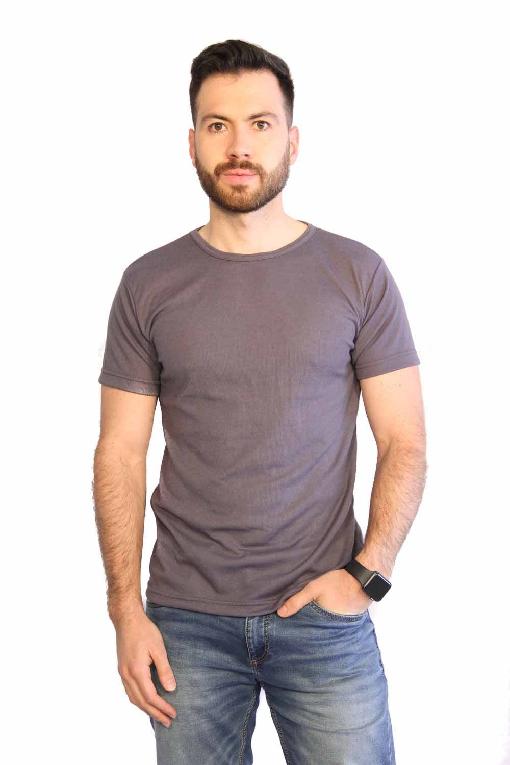 CAMISETA HOMBRE TEXCOL REF COLOR CLLO RE color GRIS