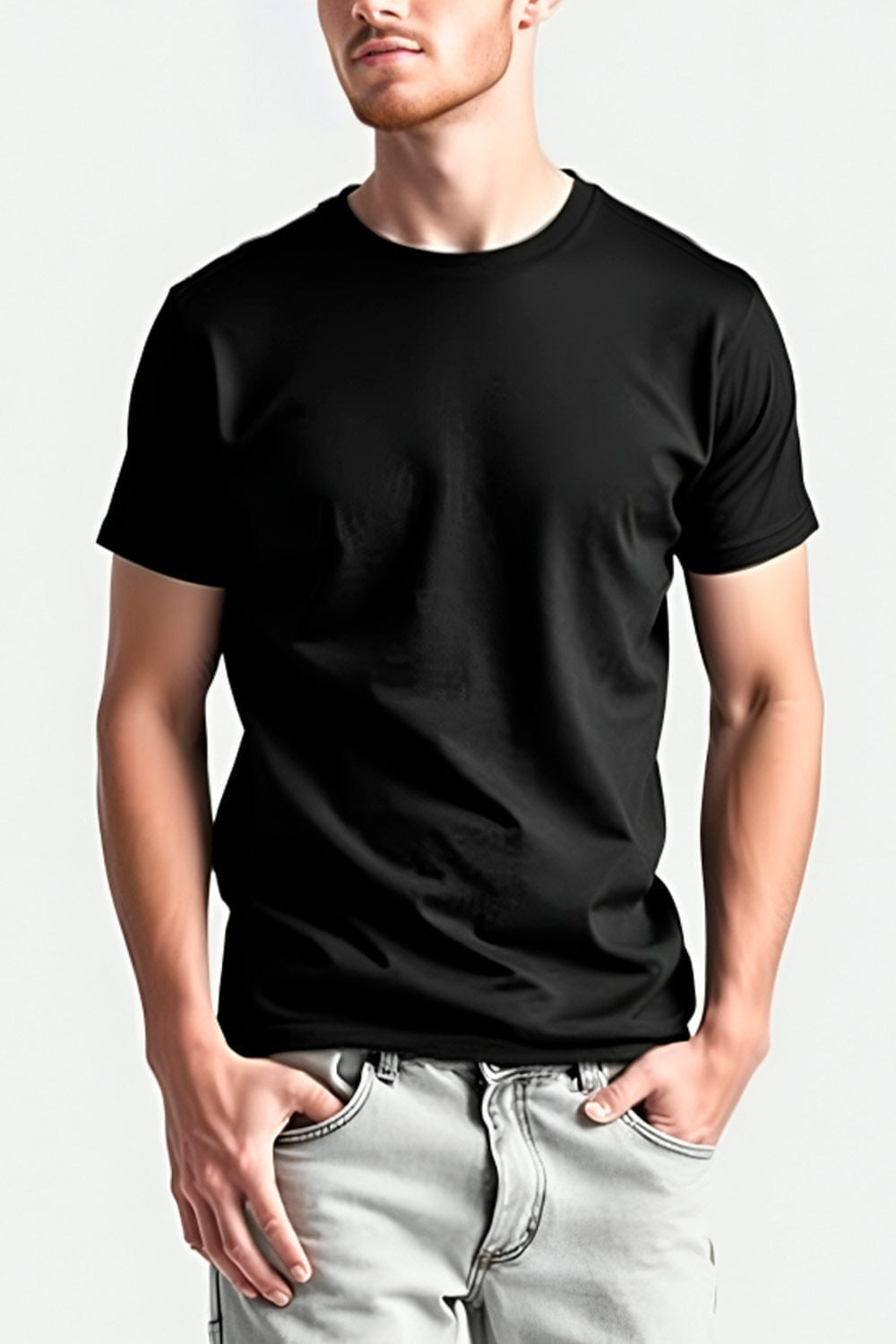 CAMISETA HOMBRE MARATHON REF 9000 color NEGRO