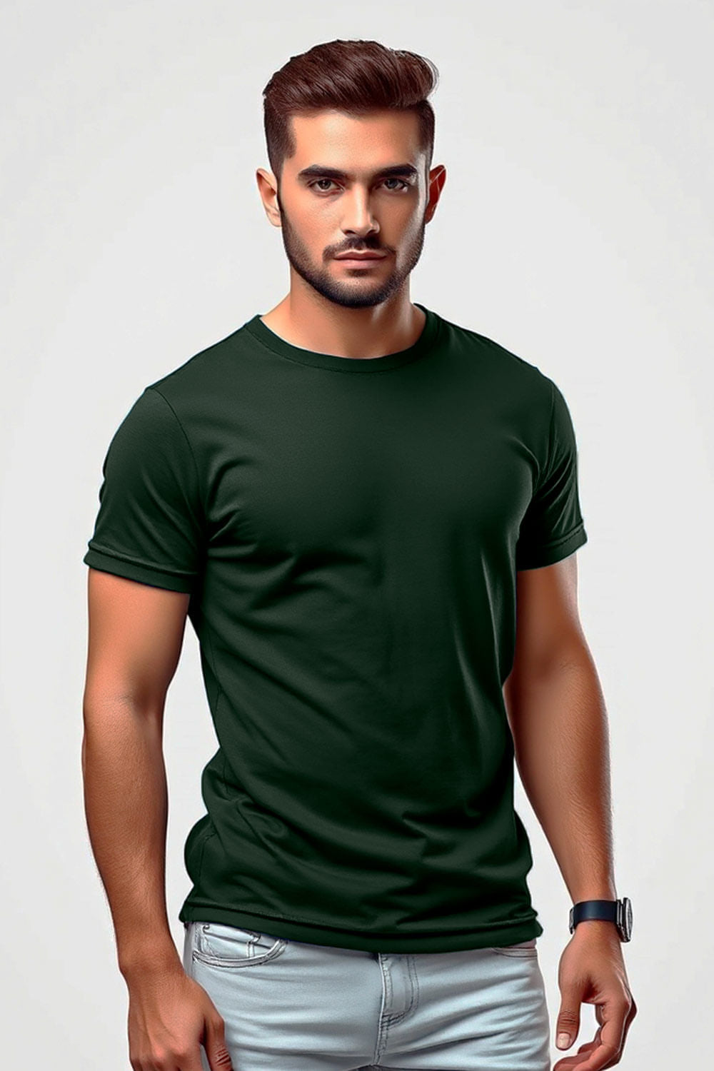 CAMISETA HOMBRE MARATHON REF 9000 color VERDE