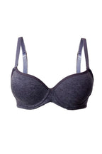 BRASIER MUJER MEDIA COPA UNICOLOR EN ALGODÓN