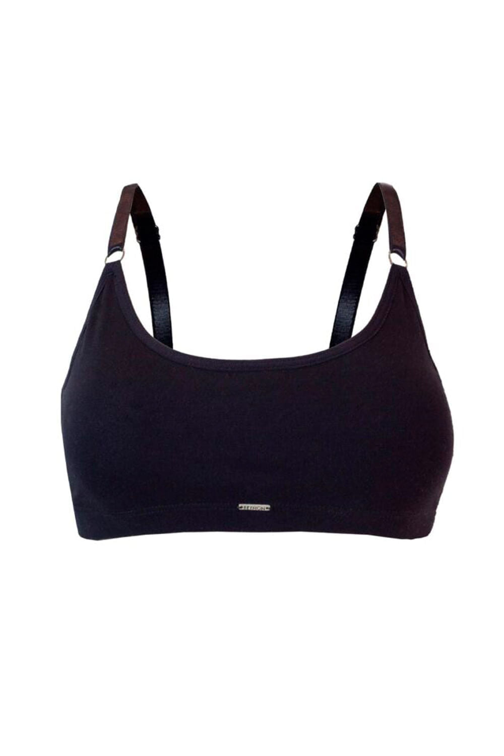 TOP MUJER BÁSICO UNICOLOR ESPALDA ANCHA
