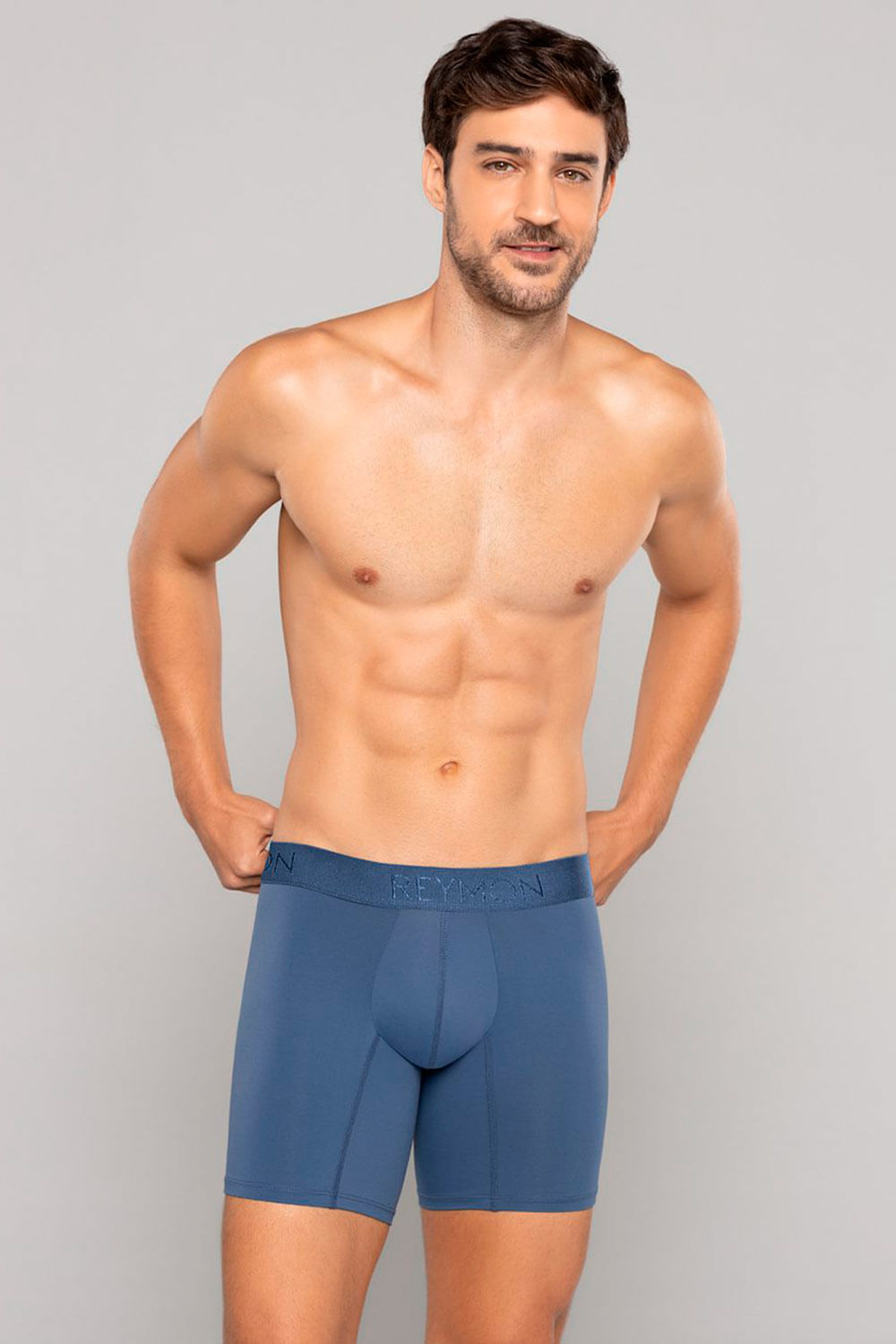 BOXER HOMBRE REYMON REF 3015 color AZUL MEDIO