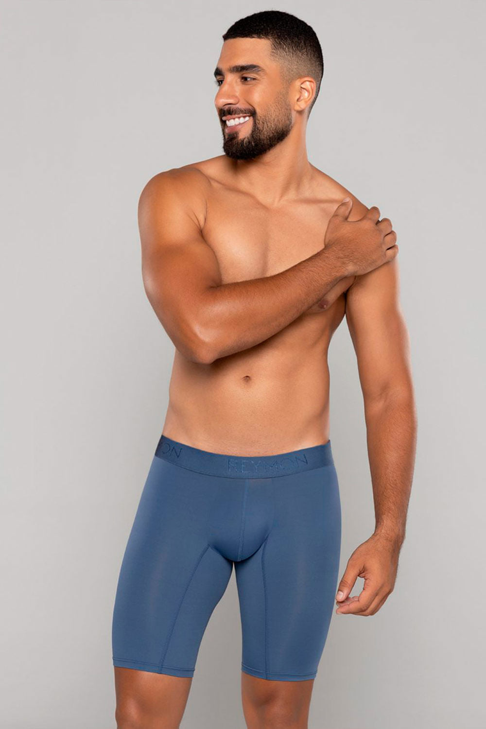 BOXER HOMBRE REYMON REF 3014 color AZUL MEDIO