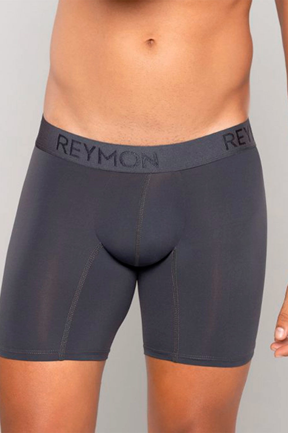 BOXER HOMBRE REYMON REF 3014 color GRIS JASPE OSCURO