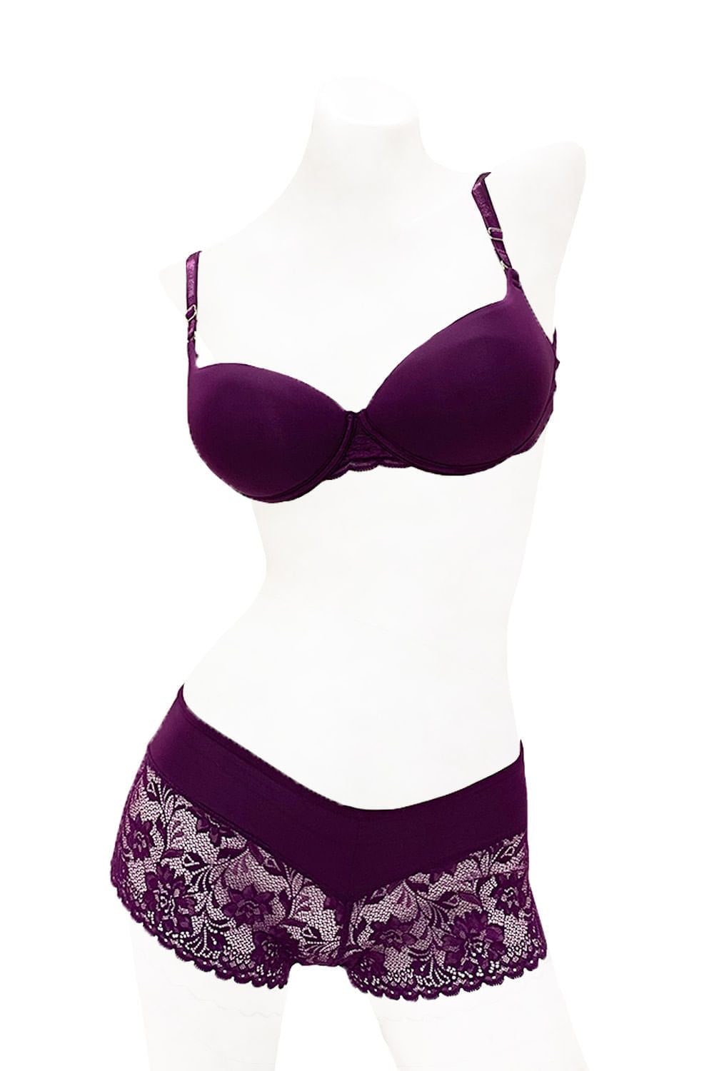 CONJUNTO MUJER GLORIETTE REF 350 color WINE