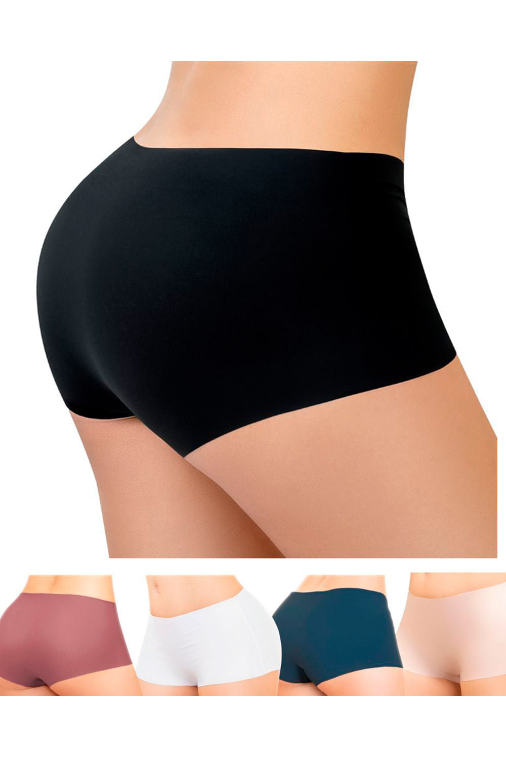 PANTY MUJER AMIGAS REF 30191 X3 color SURTIDO