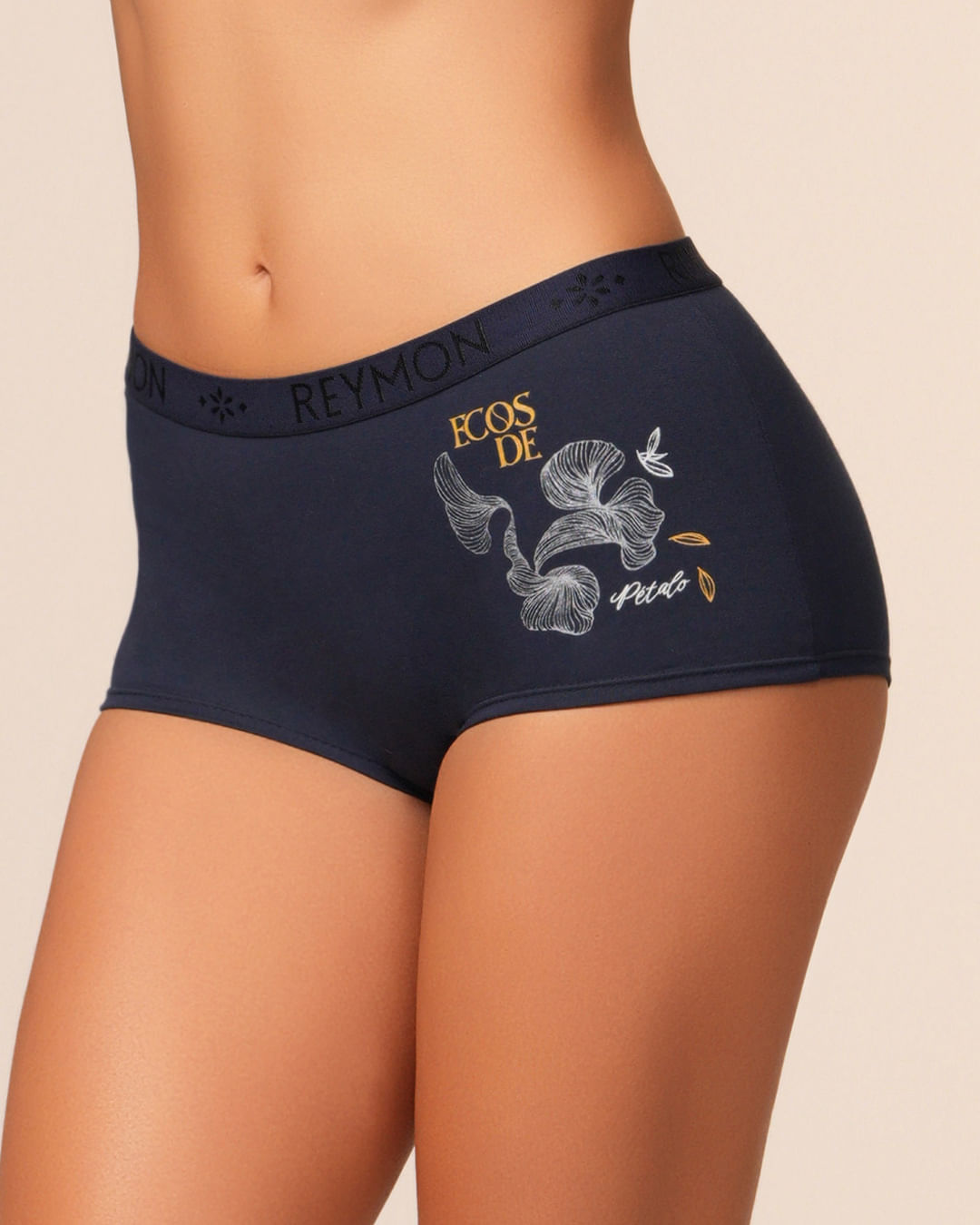 BOXER MUJER REYMON REF 8010 color AZUL OSCURO