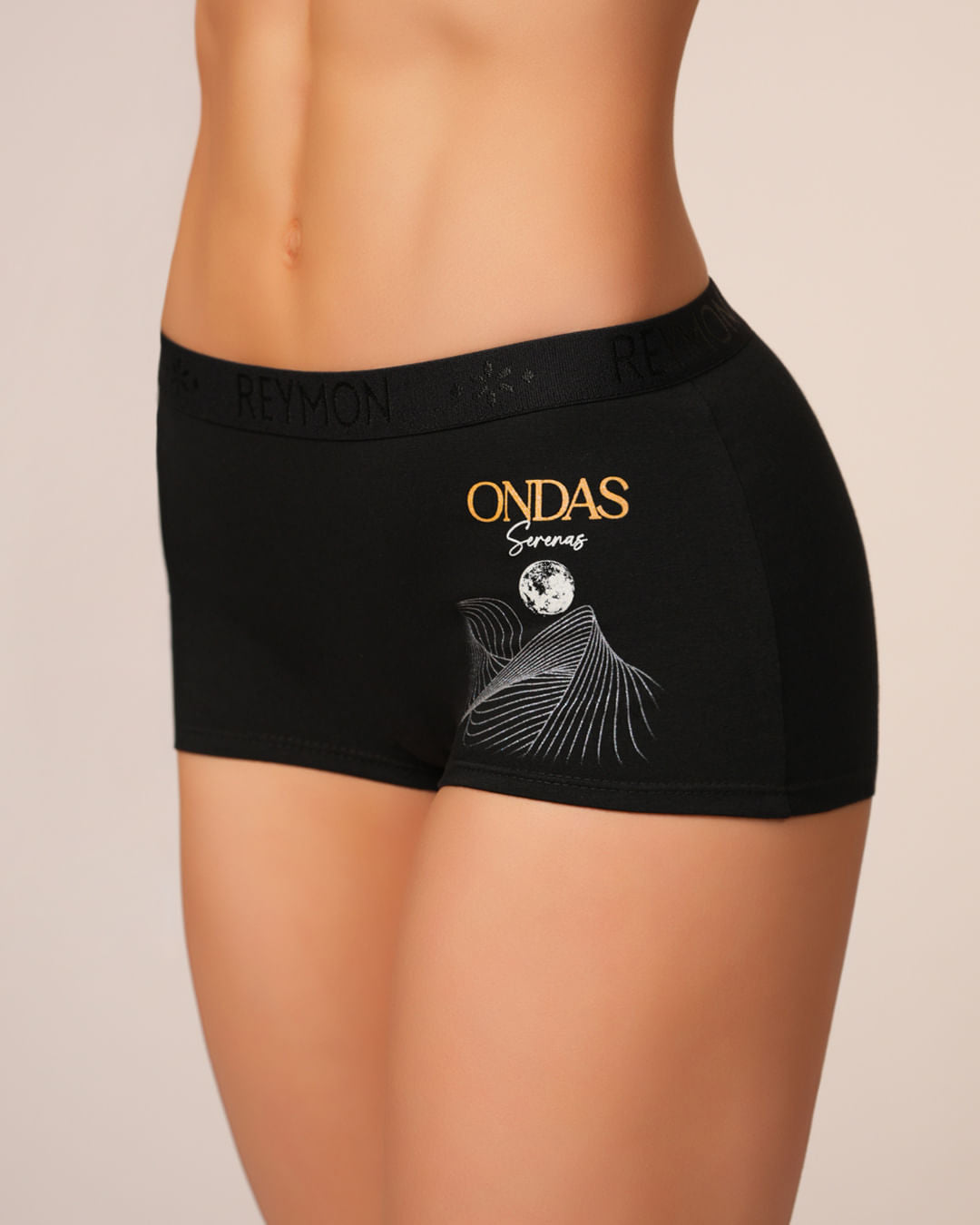 BOXER MUJER REYMON REF 8010 color NEGRO