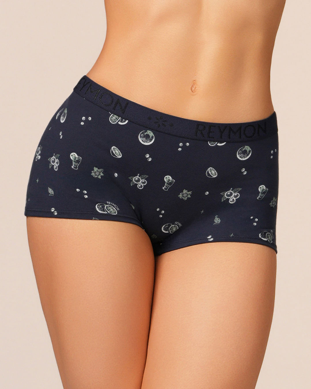 BOXER MUJER REYMON REF 8017 color AZUL OSCURO