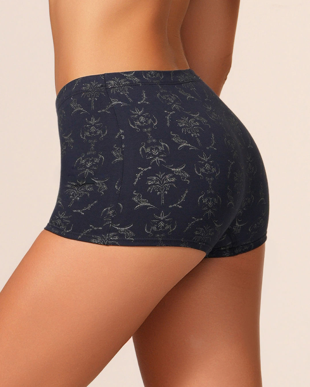 BOXER MUJER REYMON REF 8023 color AZUL OSCURO