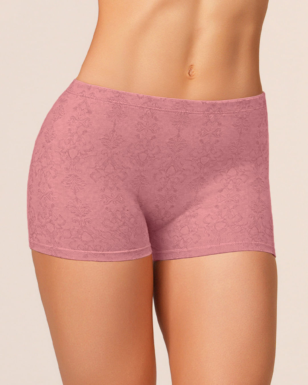 BOXER MUJER REYMON REF 8023 color ROSA CLARO