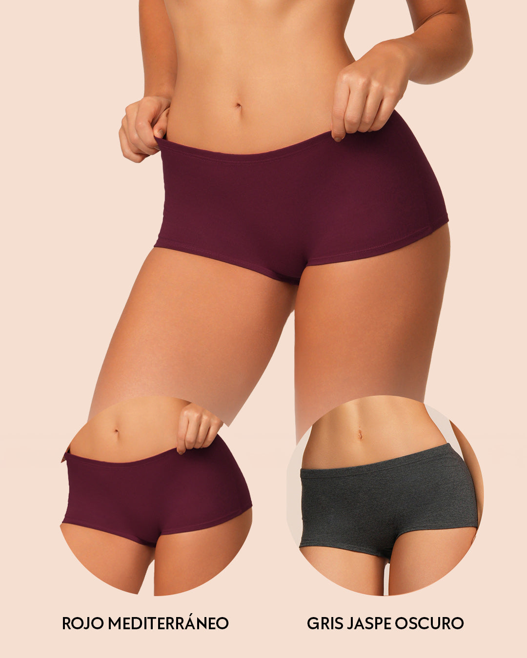 BOXER MUJER REYMON REF 8099 X2 color DUO 8