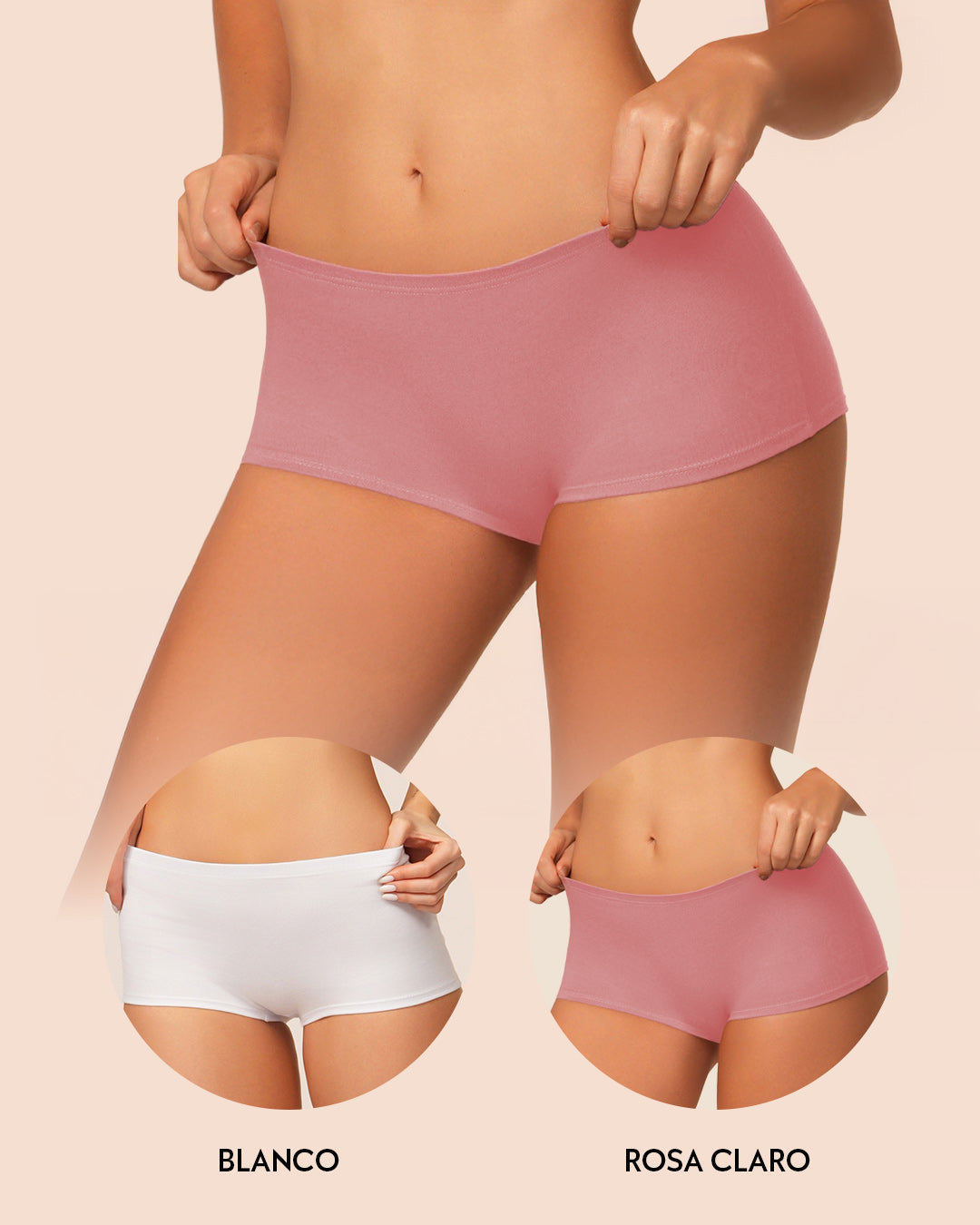 BOXER MUJER REYMON REF 8099 X2 color DUO 9