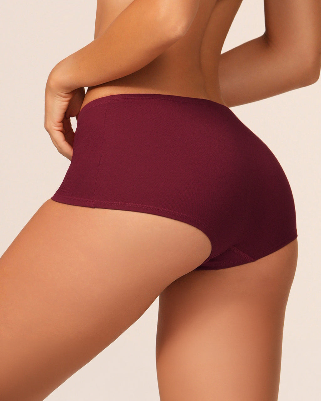 PANTIES MUJER DUO TIRO ALTO EN ALGODÓN