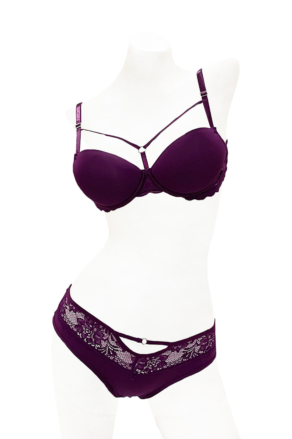 CONJUNTO MUJER GLORIETTE REF 601 color WINE