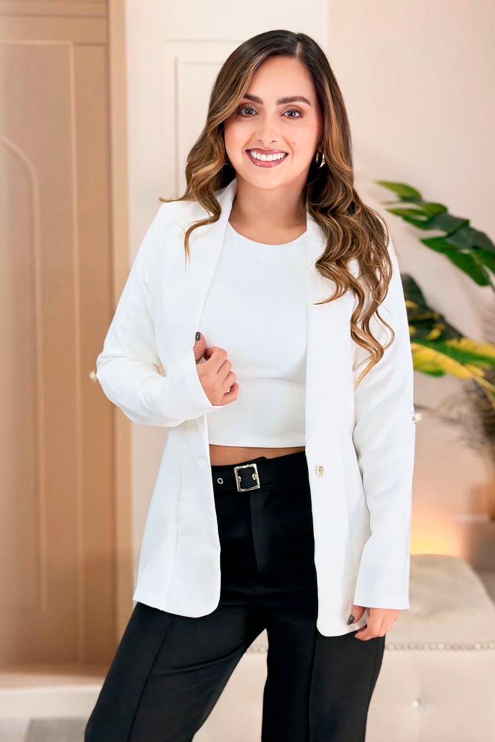 BLAZER MUJER SIMONETTA REF 2463 color MARFIL