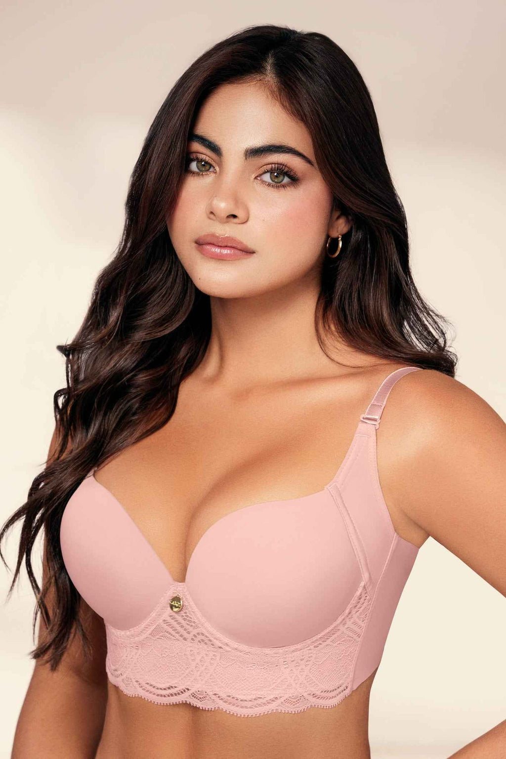 BRASIER LARGO MUJER DOBLE REALCE MÁXIMO CUBRIMIENTO