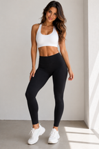 LEGGINS MUJER ALGODÓN PRETINA ANCHA