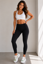 LEGGINS MUJER ALGODÓN PRETINA DELGADA