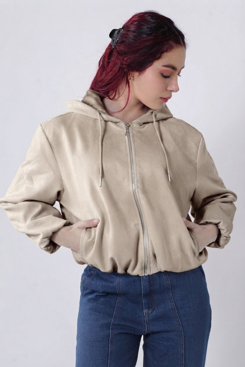 CHAQUETA MUJER DSKAFIVE REF 20215 color BEIGE