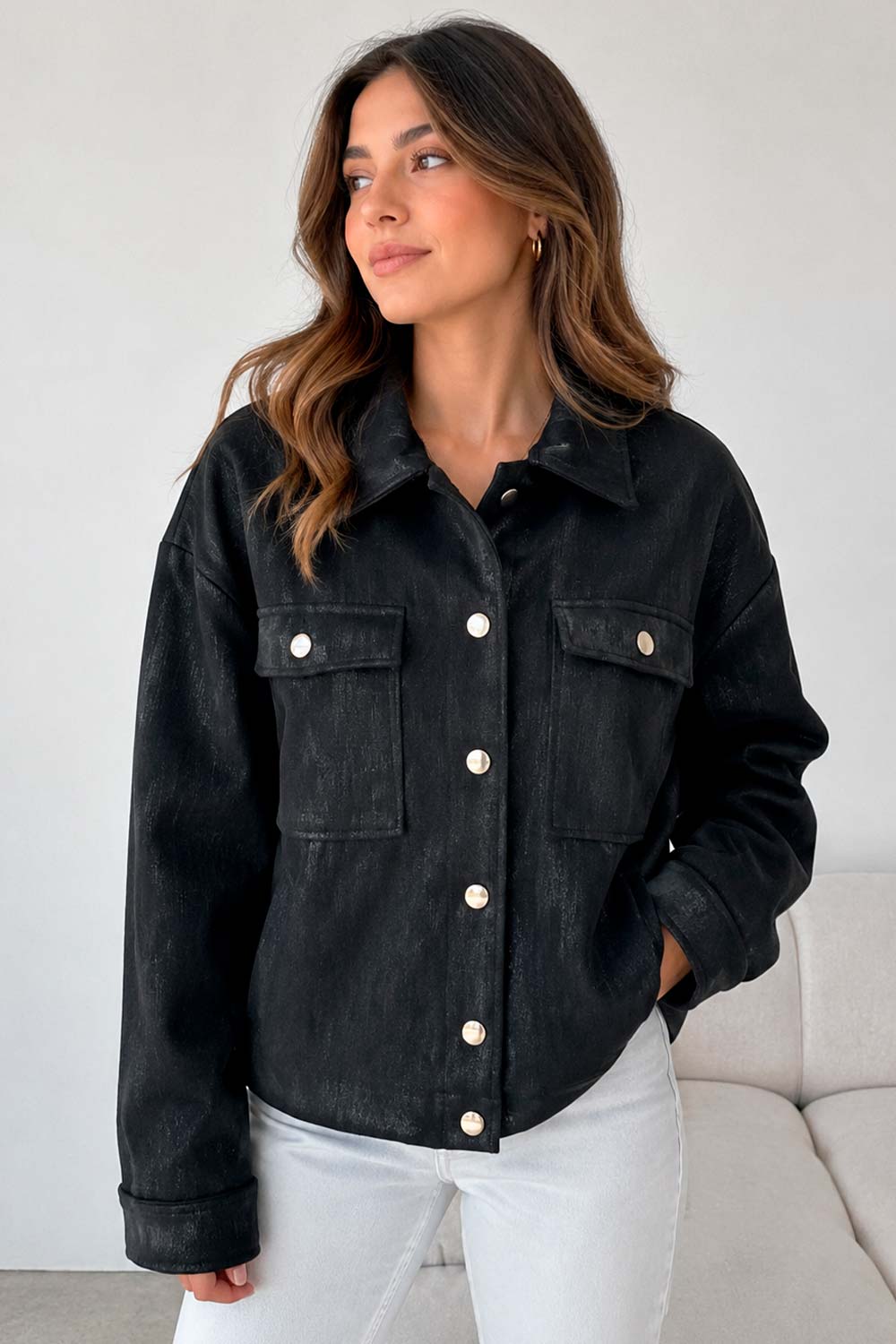 CHAQUETA MUJER TIPO PAÑO