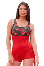 ROPA BAÑO MUJER SAFALA REF 1052 color ROJO