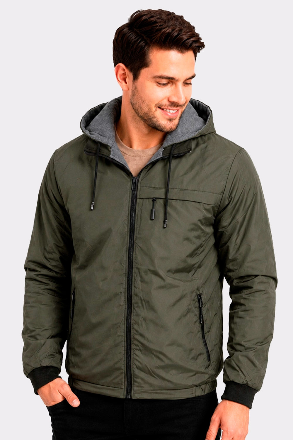 CHAQUETA HOMBRE ROOTINC REF OSLO color VERDE