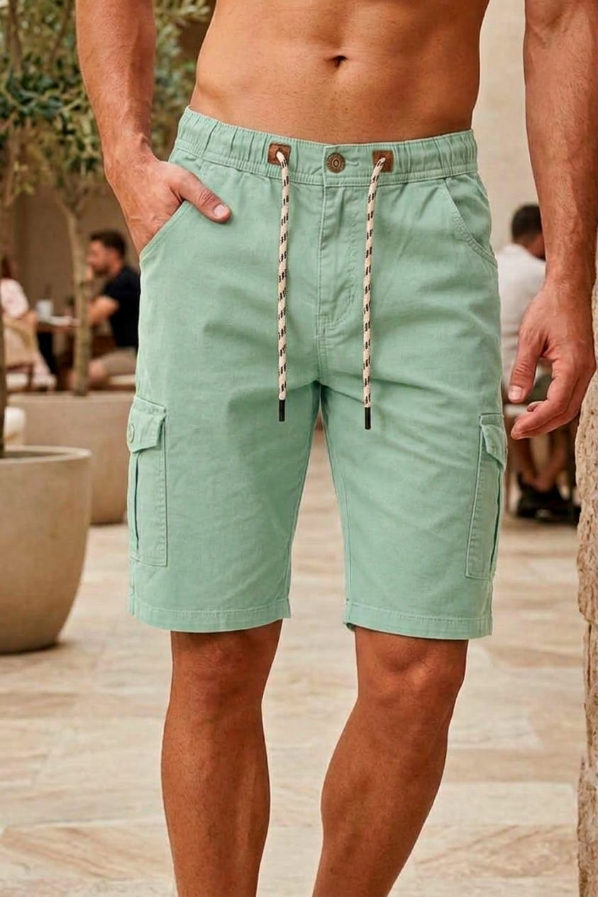 BERMUDA HOMBRE VICTORY SPORT REF 019 color VERDE MENTA